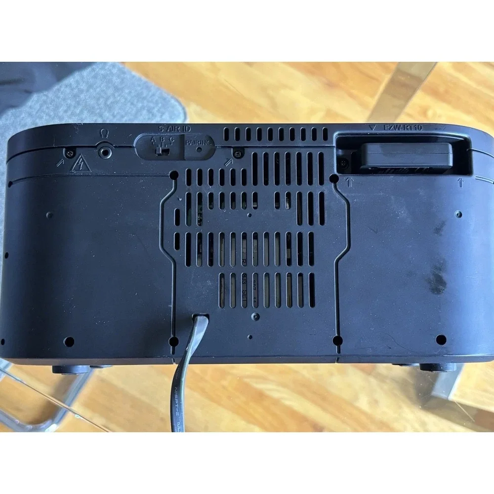 Sony AIR-SA10 Black Speaker System With EZW-RT10 Wireless Transceiver S-Air